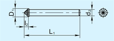 Борфреза коническая 90° K - фото 10125