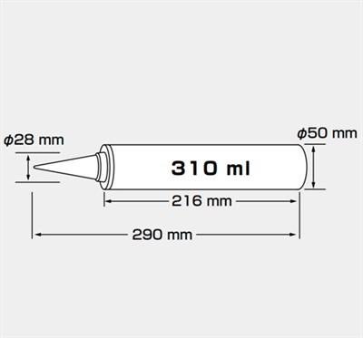 Пистолет для герметиков CONVOY LITE - фото 4594