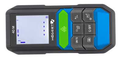 HOEGERT Дальномер лазерный, 40 м - фото 5799