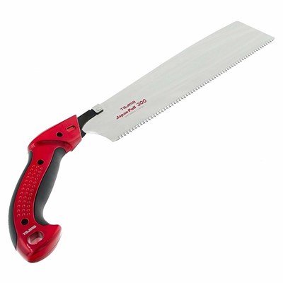 Ручная пила Japan Pull JPR300A, с алюминиевой изогнутой ручкой TAJIMA - фото 6551