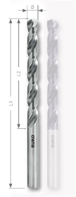 Свёрла спиральные по металлу DIN 338 тип VA, HSSE-Co 8 - фото 6630