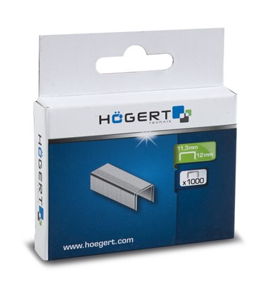 Скобы для степлера тип J/53, 1000 шт. HOEGERT - фото 6772