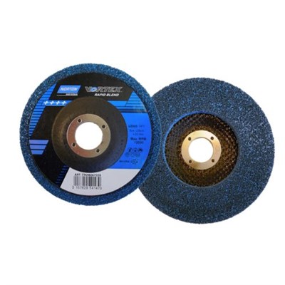 Круги нейлоновые, нетканные, зачистные  Norton Vortex Rapid Blend - фото 6937