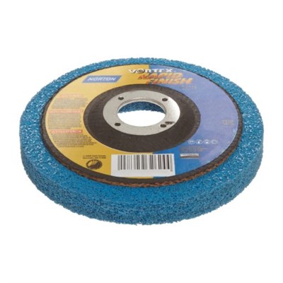 Круги нейлоновые, нетканные, зачистные  Norton Vortex Rapid Blend - фото 6938