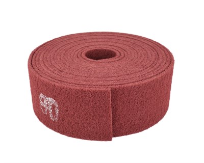Абразивная лента, рулон красный 115 мм x 10 м Coarse - фото 6955