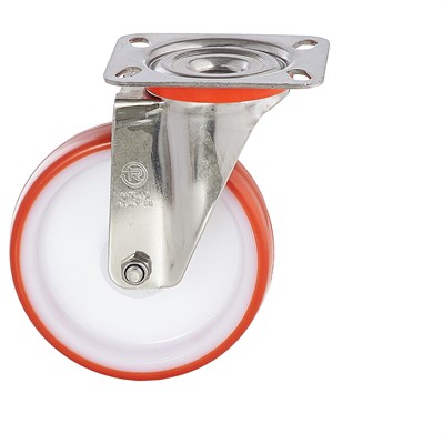 Колесо поворотное с кронштейном из оцинкованной стали Tellure Rota - фото 7223