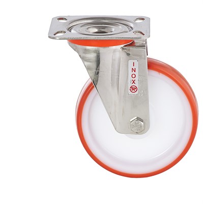 Колесо поворотное на кронштейне из нержавеющей стали Tellure Rota - фото 7259