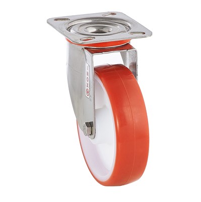 Колесо поворотное на кронштейне из нержавеющей стали Tellure Rota - фото 7261