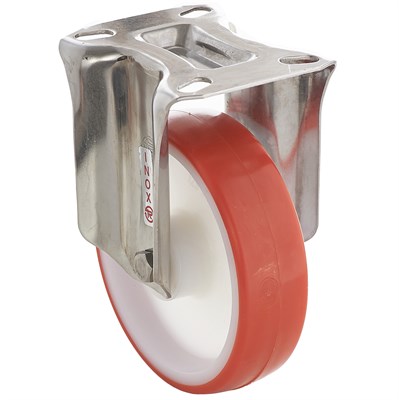 Колесо неповоротное на фиксированном кронштейне из нержавеющей стали Tellure Rota - фото 7299