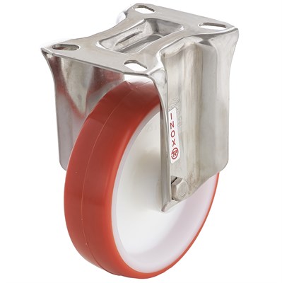 Колесо неповоротное на фиксированном кронштейне из нержавеющей стали Tellure Rota - фото 7303