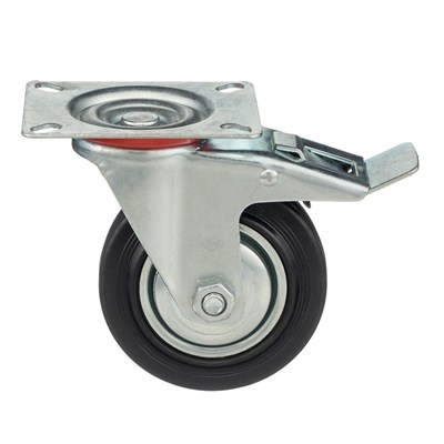 Колесо поворотное с тормозом Стелла-техник 4003-100 - фото 8373