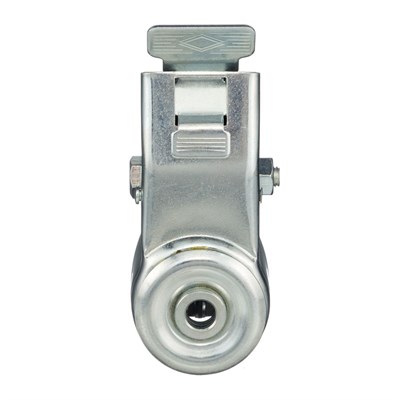 Колесо  поворотное с тормозом с отверстием под болт 12мм Стелла-техник 4005-125 - фото 8407