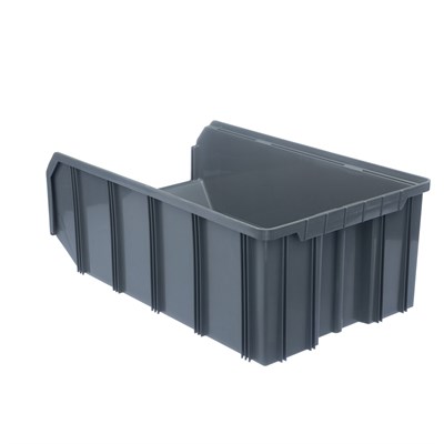 Пластиковый ящик Стелла-техник V-4-серый - фото 8558