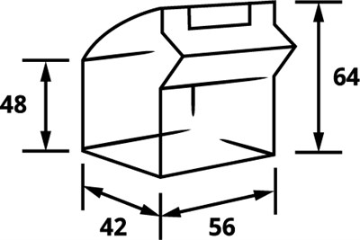 Короб откидной Стелла-техник F-70-1А - фото 8681