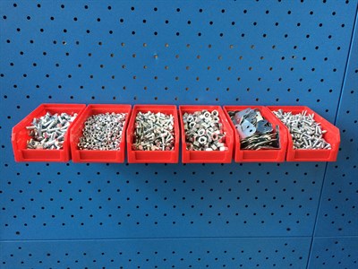 Органайзер настенный Стелла-техник V-1-650-красный - фото 8735