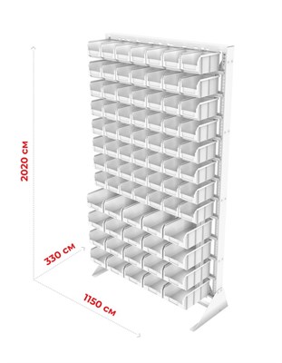 Стойка 1150х2000 Стелла-техник В1-00-08-04 - фото 8888