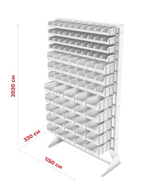 Стойка 1150х2000 Стелла-техник В1-04-03-05 - фото 8912