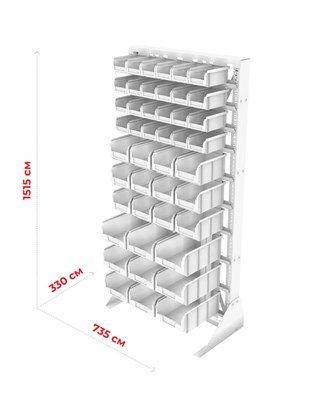 Стойка 735х1500 Стелла-техник А1-04-03-03 - фото 9039