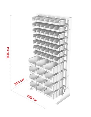 Стойка 735х1500 Стелла-техник А1-07-00-04 - фото 9055