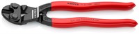 KNIPEX CoBolt® болторез компактный, голова 20°, 200 мм, рез: мягкая проволока d 6 мм, проволока средней твёрдости d 5.2 мм, твёрдая проволока d 4 мм, рояльная струна (HRC 59) d 3.6 мм, чёрный, 1К ручки