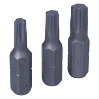 Набор вставок (бит) 1/4", Torx, Т20, Т25, Т30, 3 предмета