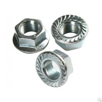 DIN6923 Гайка шестигранная с фланцем