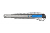 HOEGERT Пластиковый нож с отламывающимся лезвием 9 мм, алюминиевый