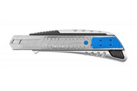 HOEGERT Пластиковый нож с отламывающимся лезвием 18 мм, алюминиевый, с блокировкой