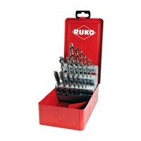 Набор машинных метчиков Ruko M3-M12 HSSE DIN371/376 21пр Набор машинных метчиков Ruko M3-M12 HSSE DIN371/376 21пр