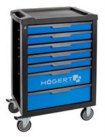 HOEGERT Тележка для инструментов, 7 ящиков