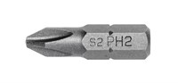 Биты PH, 25 мм, сталь S2, 5 шт. HOEGERT