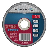 Диск отрезной по цветному металлу 125 х 1,6 х 22,23 мм HOEGERT