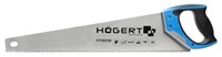 Пила- ножовка 500 мм, 7 TPI, закаленное, трехстороняя заточка HOEGERT