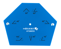 HOEGERT Шестигранный магнитный угольник для сварочных работ 34кг