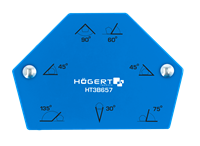 HOEGERT Шестигранный магнитный угольник для сварочных работ 11,5кг