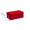 Пластиковый короб Стелла-техник С-2-красный-прозрачный - фото 8586